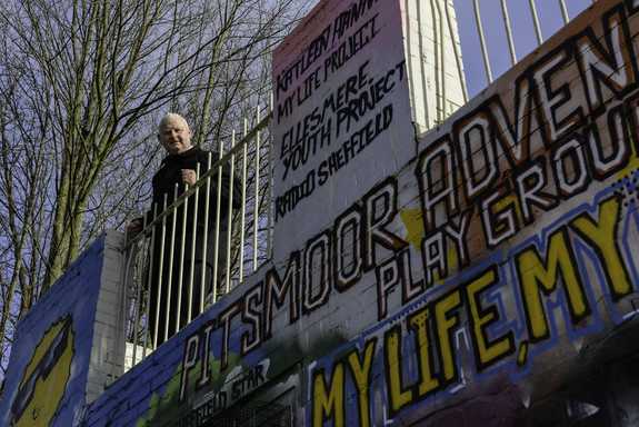 Patrick Meleady at the Playground