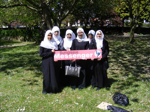 Oak Tree school visit the Messenger