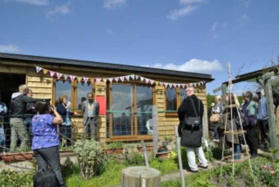 SAGE shed opening