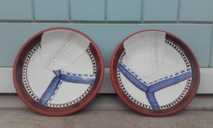 Plates inspired by Pitsmoor