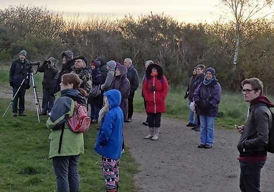 Dawn Chorus walk 2016 by Carol Schofield