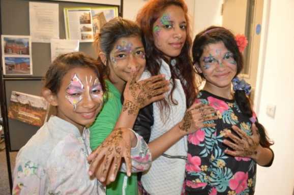 Facepainting with smiles