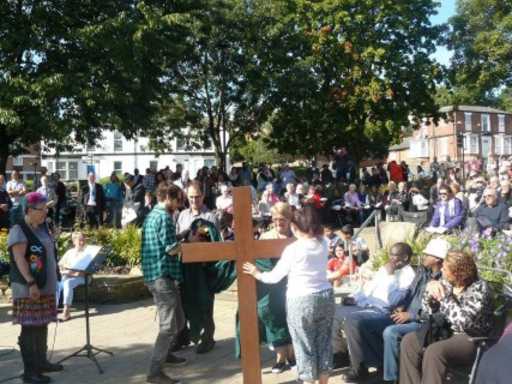 Ellesmere Green blessed by the bishop